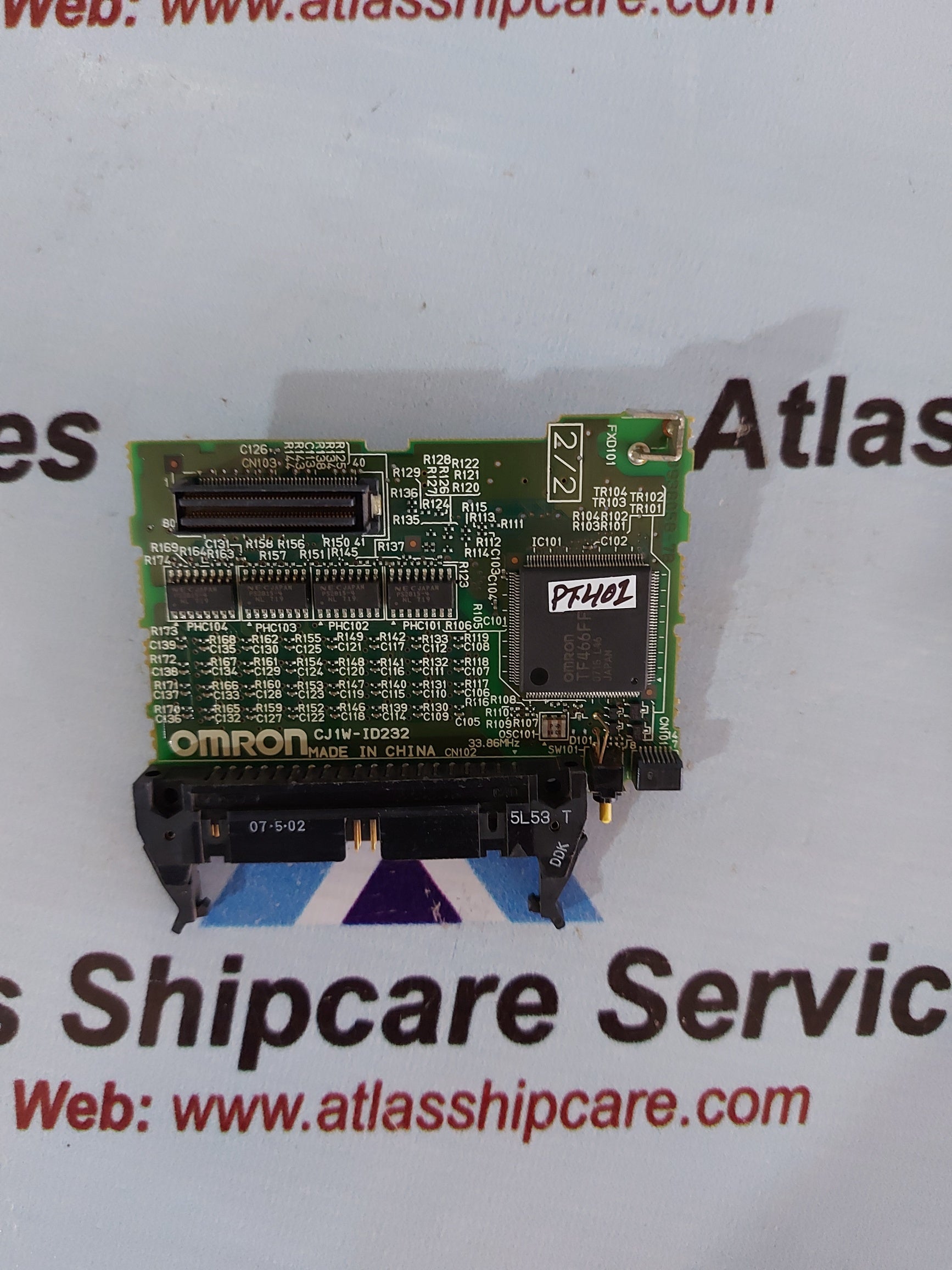 OMRON CJ1W-ID232 DIGITAL INPUT MODULE PCB CIRCUIT